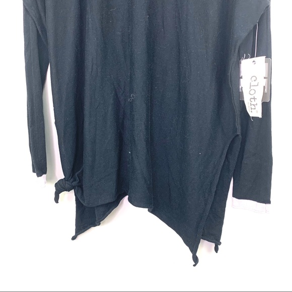 Cloth Oversized Knit Sweater Black Size M - Picture 7 of 13